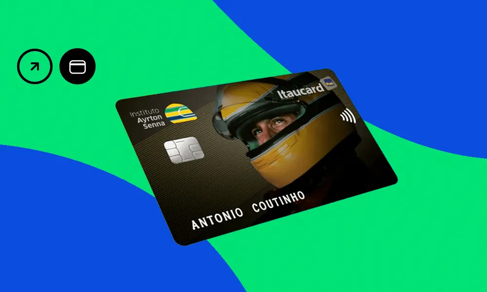 Cartão Ayrton Senna Itaú: parte do dinheiro gasto é revertido em educação pública